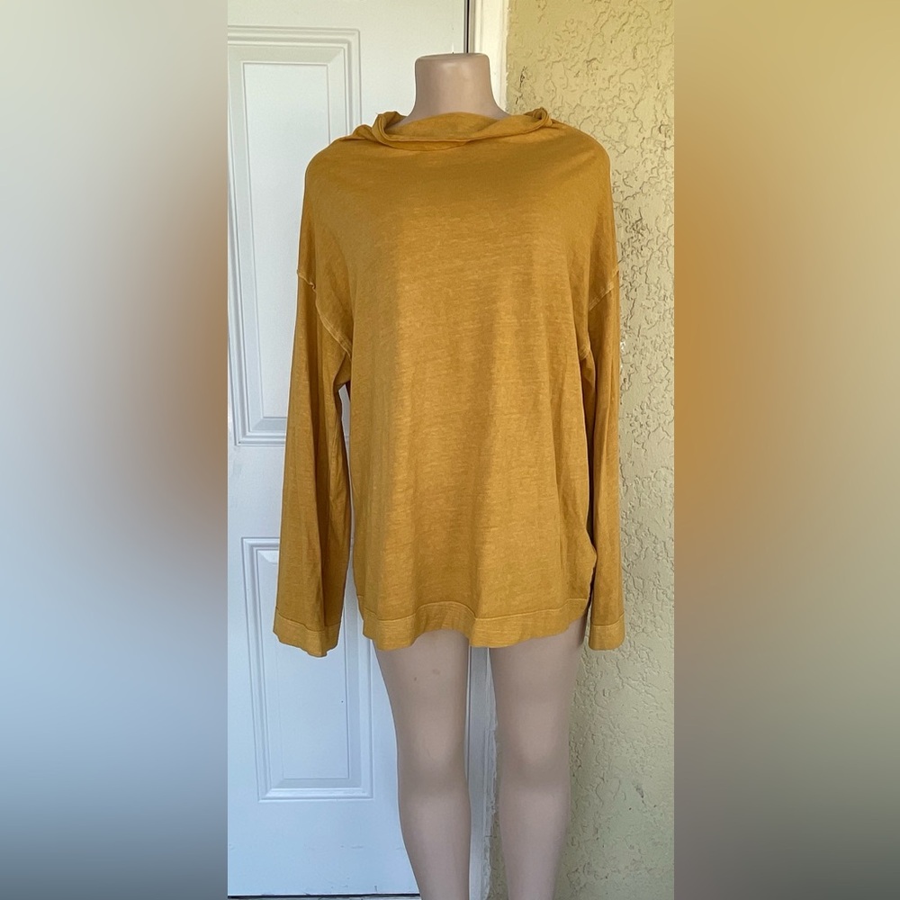 We The Free Golden Long Sleeve Top